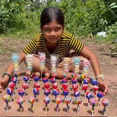 Part 83 Survival Skills SMART Ideas and USEFUL in Forest With Single Mom  Jungle Life