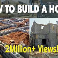 Building a House | Foundation | Stage by stage #foundation