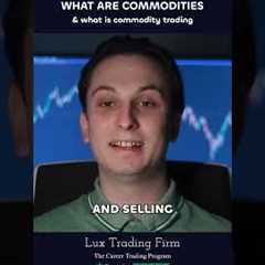 What is commodity trading?