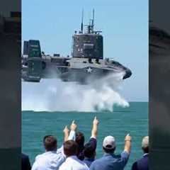 This new military vehicle just broke the laws of physics 😱 #unbelievable