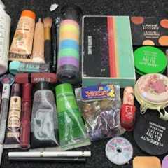 5:24 Minutes No talking makeup unboxing | relaxing ASMR sounds only 