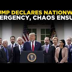 Donald Trump Declares Emergency LIVE | Historic White House Announcement Rocks the Nation!