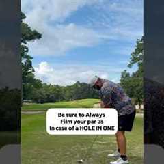 Always film Par 3s #golf #golfswing #golfing #golfaddict #holeinone #sports #fun #friends #golflife