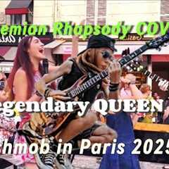 Bohemian Rhapsody/QUEEN/flashmob in PARIS/LIVE performance/OLLY PEARSON/Mickey Callisto/Julien Cohen