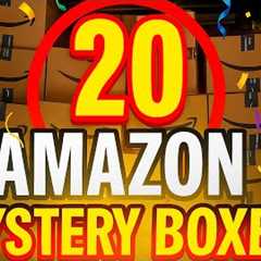 The Truth About Amazon Mystery Boxes! I Bought 20 #amazonpallets #amazonmysterybox #unboxing 