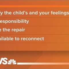 How to help repair parenting mistakes