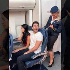 Sneaky passenger #youtubeshorts #comedy #funny #travel #airplane