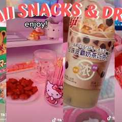 Kawaii Snacks &  Drinks 🧋🍫💞 | TikTok Compilation
