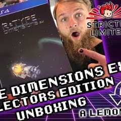 R-Type Dimensions EX (PS4) Collectors Edition Unboxing | Strictly Limited Games