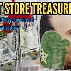 Thrift Store Adventures - Searching for Vintage Treasures