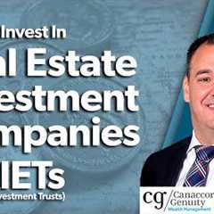 How To Invest in Real Estate & REITS Real Estate Investment Trusts