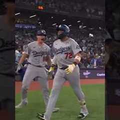 Miguel Rojas unexpected Monster HR in 9th WS game 7 #mlb #mlblb #dodgers #sports #shorts #short