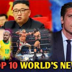 Top 10 World Breaking News Trending Headlines | US, UK, Canada, Australia, Germany