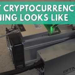 Cryptocurrency: This Is What Bitcoin Mining Looks Like