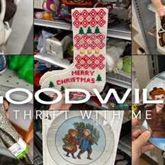 THRIFT WITH ME AT GOODWILL | VINTAGE HOME DECOR AND HIDDEN TREASURES #thriftwithme #goodwill #thrift