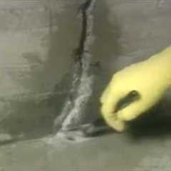 How To Repair Crack In Basement Wall
