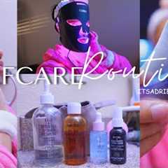 Evening skincare routine for acne oily sensitive skin