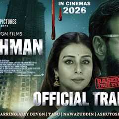WATCHMAN- Official Trailer | Ajay Devgan | Tabu | Nawazuddin |Ashutosh Rana | New Movie Trailer