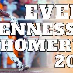 Tennessee Baseball EVERY Homerun from 2024