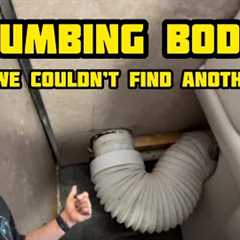 Plumbing Problem With No Other Way To Fix…Right?! What Would You Do??