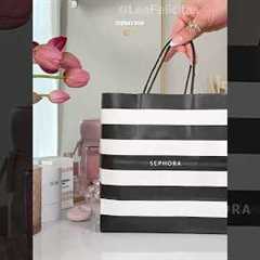 Let’s unbox my weekly Sephora haul 🩰✨ #sephora #sephorahaul #makeup #asmr #makeupshorts #preppy