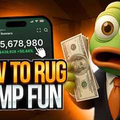How to Rug Pump Fun in 2025 | Best Rug Pull Strategy For Solana Memecoins | Bundler and Volume Bot