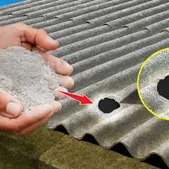 Cement Fix a Leaking Roof Fast? Secret Of A 60-Year-Old Builder Revealed