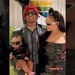 Rihanna and Asap Rocky all loved up💖 #grammys #superbowl #rihanna