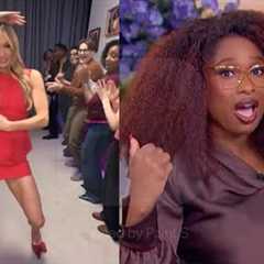 Jennifer Hudson Reacts To Nikki Glaser's 'SNL' Spirit Tunnel Spoof