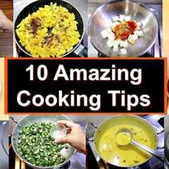 १० कुकिंग टिप्स जो आपने पहले नहीं सुना होगा | 10 Amazing Cooking Hacks | KabitasKitchen