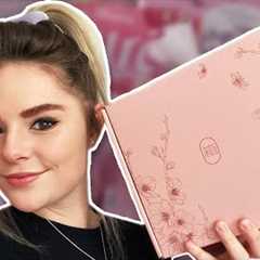 I Tried Japanese Snacks!!! Sakura 2022 Bokksu!