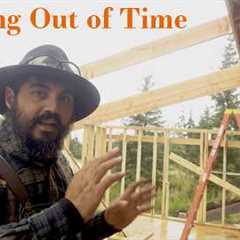 Racing Winter, Fighting Weather, building the dream off grid cabin life in Alaska