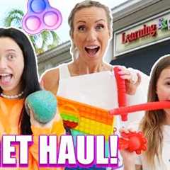 FIDGET SHOPPING CHALLENGE *In Your COLOR!* No Budget! Huge Learning Express Fidget Haul!