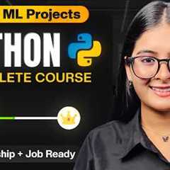 Python Full Course 2026 | Beginner to Advanced with AI & Machine Learning | Saumya Singh