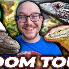 Private Zoo Reptile Room Tour
