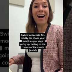 Easy Soprano Warm Ups - How To Sing High Notes - Improve Your Voice #voicelesson #warmups #soprano