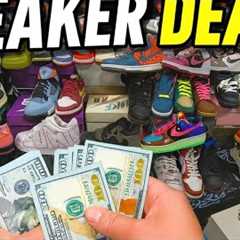 SPENDING THOUSANDS ON SNEAKER DEALS AT NEW YORK GOT SOLE! $800 FOR TIFFANY AIR FORCE ONES?!