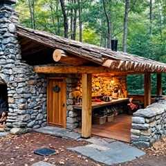 Built Himself a Free House in the Mountains Alone
