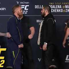 Faceoffs from the UFC 322 Press Conference | ESPN MMA