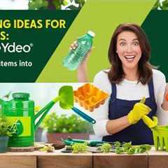 Gardening Ideas for Beginners: Turn Household Items into Garden Tools!