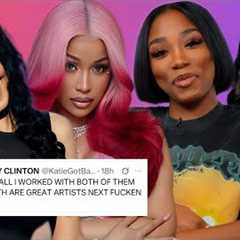 ‼️Cardi B DESPERATELY comes for Nicki Minaj’s record, Charlamagne SPIRALS as Nicki defended by Deb