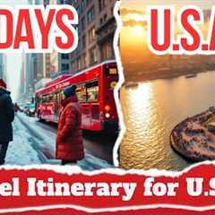 14 Days | usa itinerary |  travel itinerary for USA | usa  trip itinerary | america travel itinerary