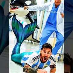 🍭🤤 Messi Just Wanted A Lollipop #ai #football #messi #ronaldo #mbappe #soccer #shorts