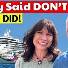 We Broke the Cruise Rules… Here’s What Happened!