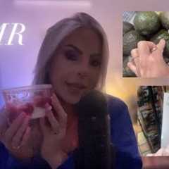 ASMR Shop With Me ASMR At The Grocery Store & Grocery Haul In A NY Accent CLICKY Whisper