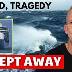 ⚠️CRUISE NEWS: Massive Wave Sweeps Passengers Into the Sea!