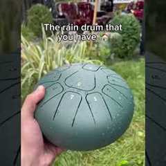 I have the best 😌🎶 #garden #instrument #rain #drum #home