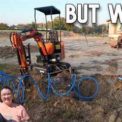 Why I'm Doing the Plumber's Job: Waterline Install Before House Delivery