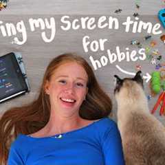 I Swapped My Screen Time for Cozy Hobbies... *to stop doom scrolling*
