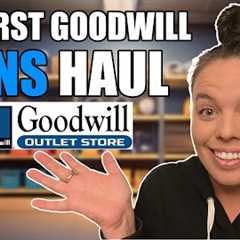My First Goodwill Outlet Bins Haul as a Reseller on EBay 